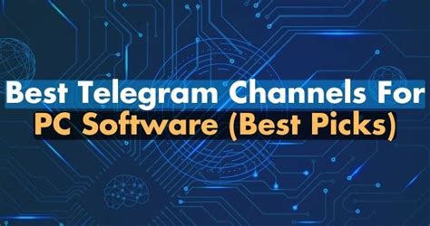 pc software telegram channel